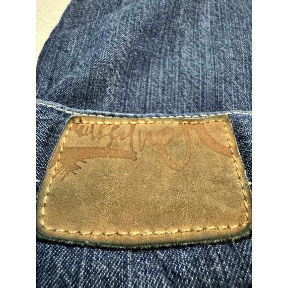 Vintage Y2K Quiksilver QuikJean Men's Denim Jeans Size 36x32 Blue Wide Leg Baggy - Picture 8 of 11
